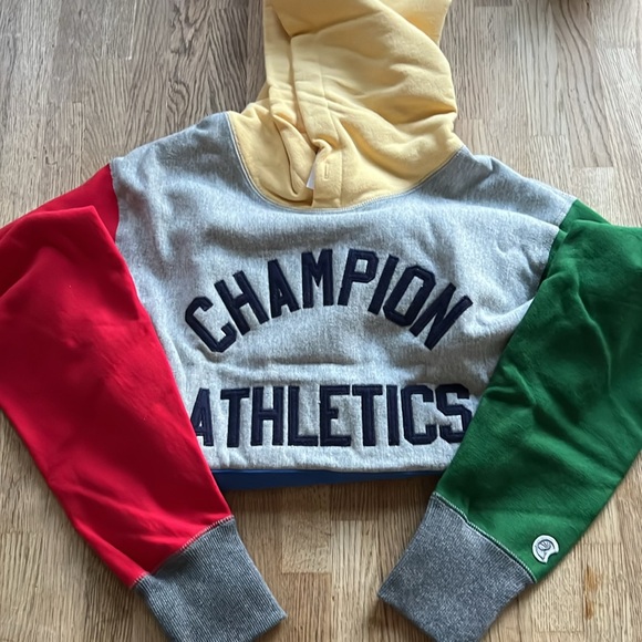 Todd Snyder Terry Color Block Champion Hoodie Men’s size Medium - Picture 10 of 11